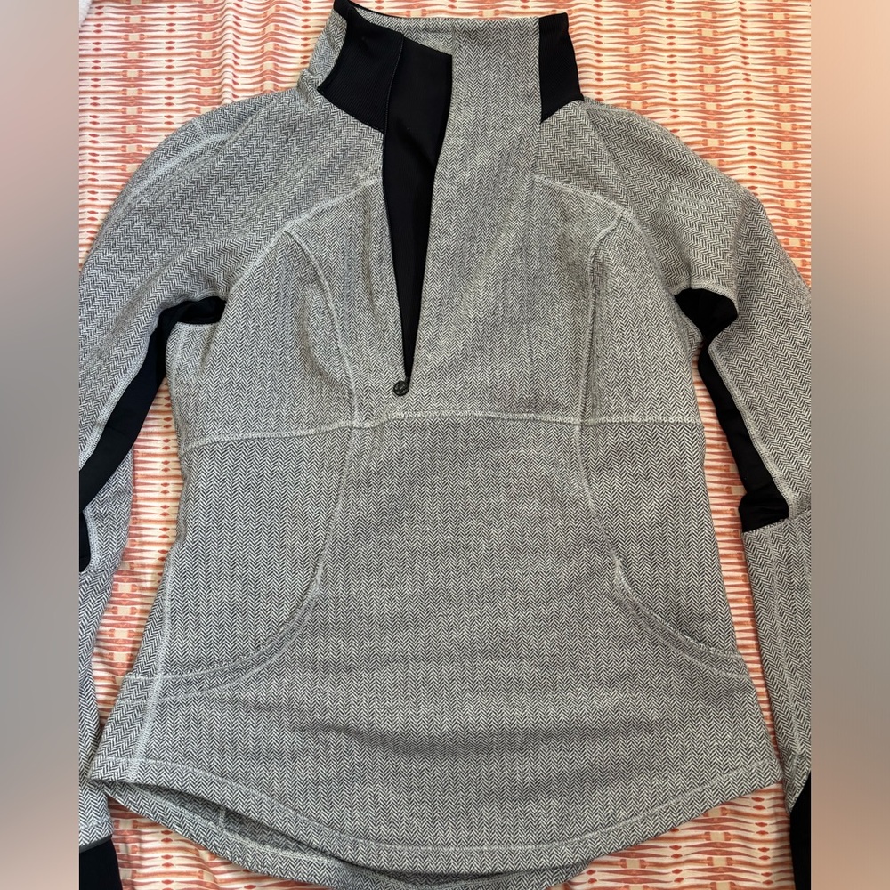Lululemon 1/2 Zip Herringbone Pullover